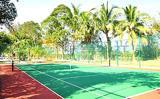 海南兴隆过冬度假疗养基地——网球场
